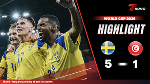7BONG highlight: Thụy Điển VS Tunisia [15-06-26] • FIFA World Cup