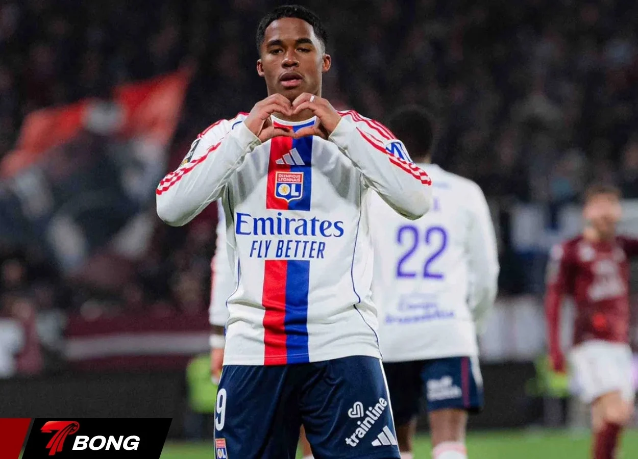 Endrick ghi nhiều bàn thắng cho Lyon mùa này