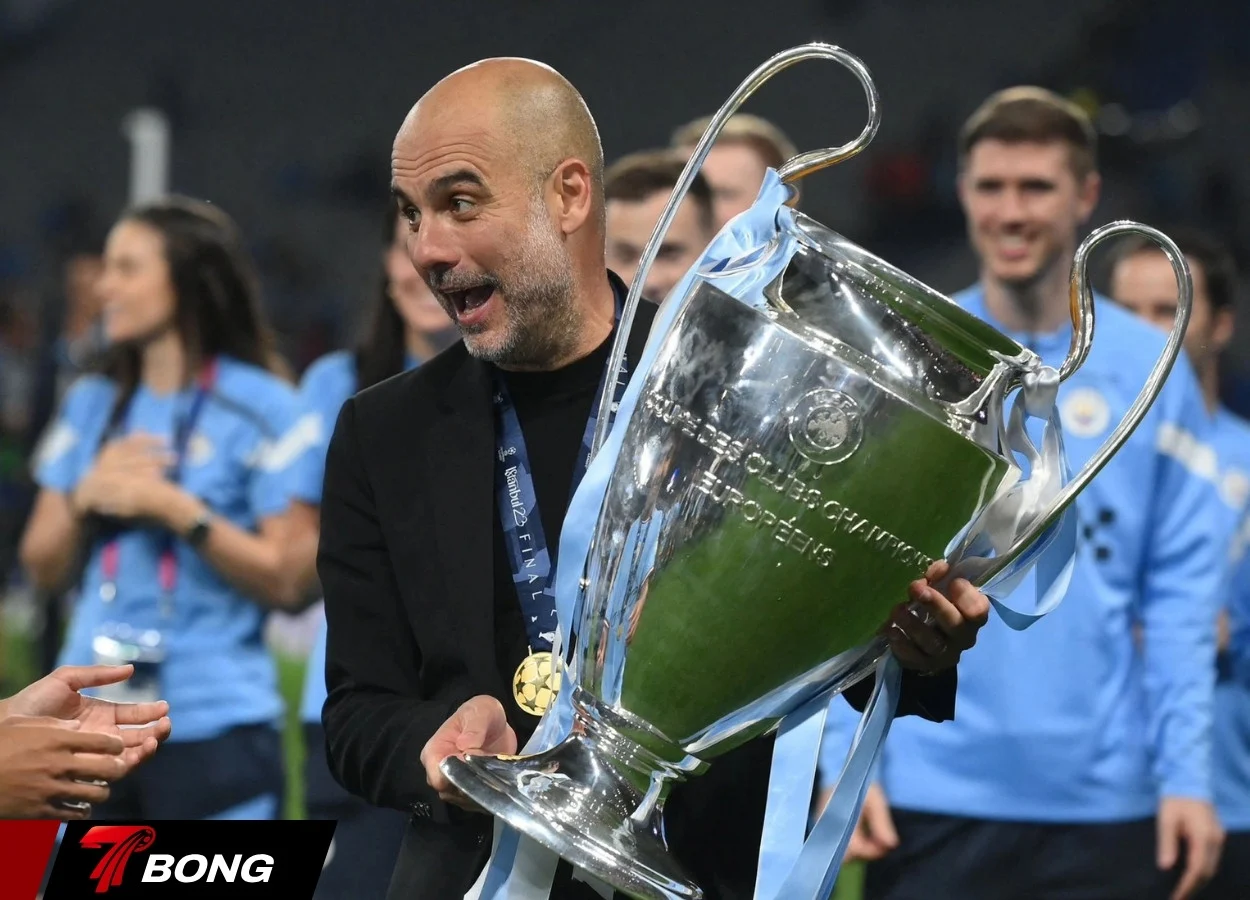Pep nâng cúp Champions League tại Istanbul 2023