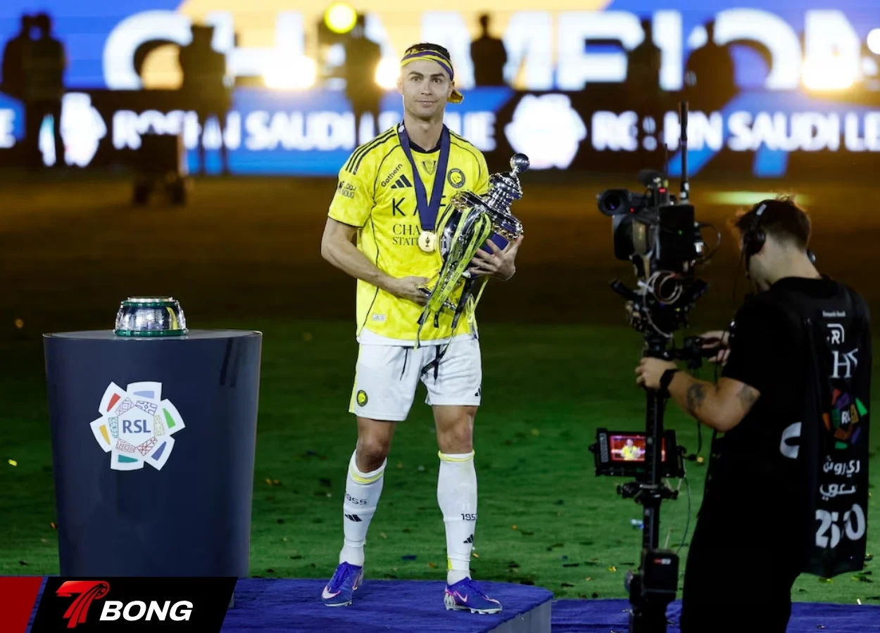 Al Nassr giành Saudi Pro League sau 3 năm