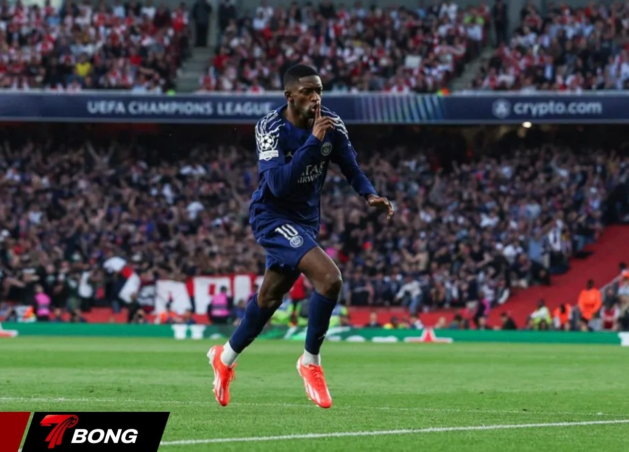 Dembele thực hiện thành công quả phạt đền