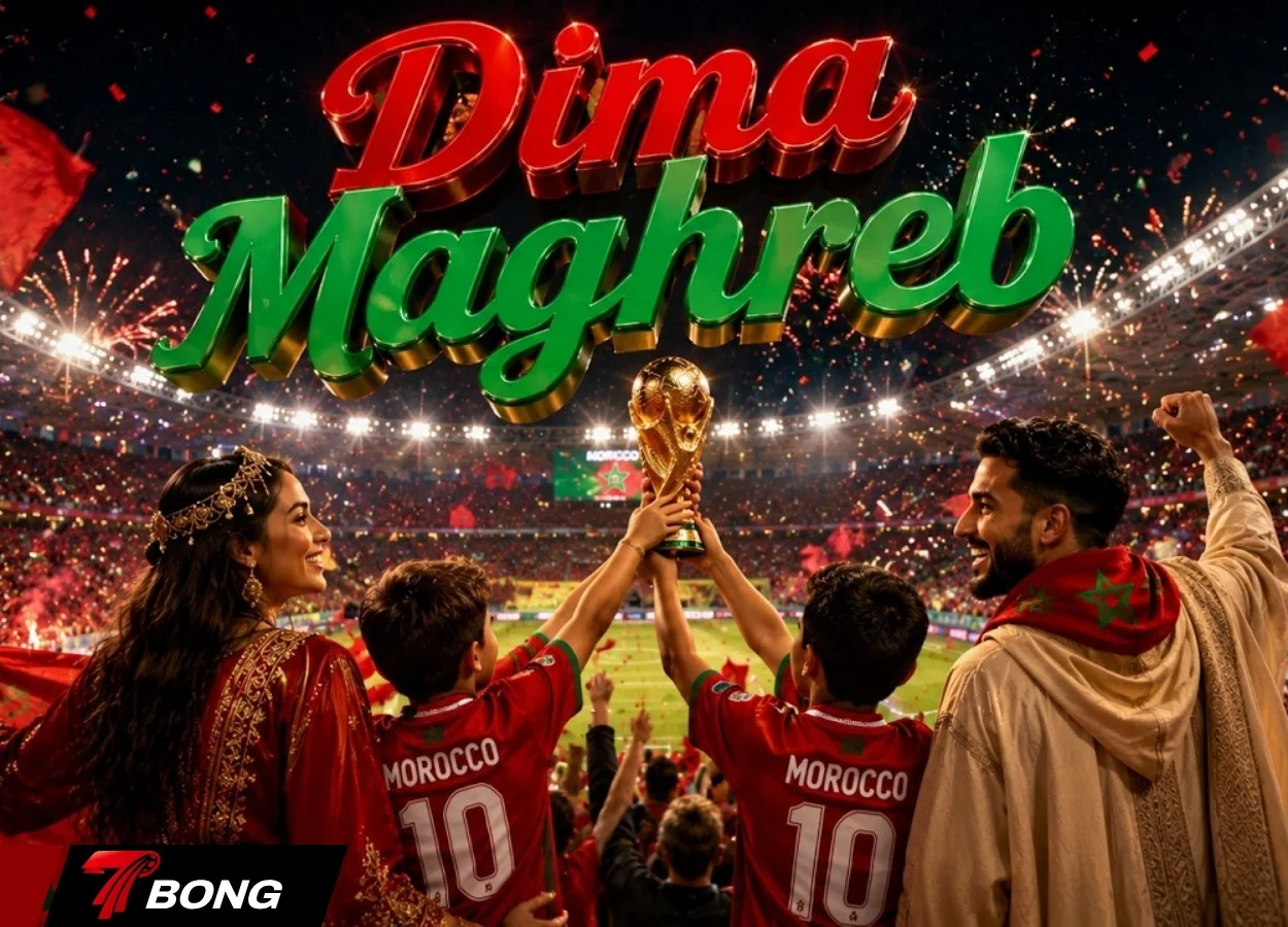 Dima Maghreb - Khẩu hiệu cổ động bất tử của người hâm mộ Morocco
