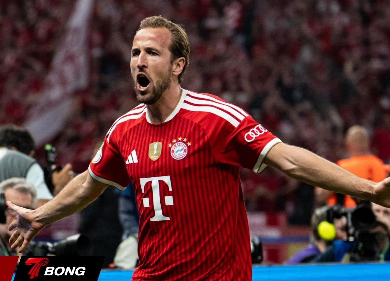 Kane ghi hat-trick giúp Bayern vô địch Cúp Đức