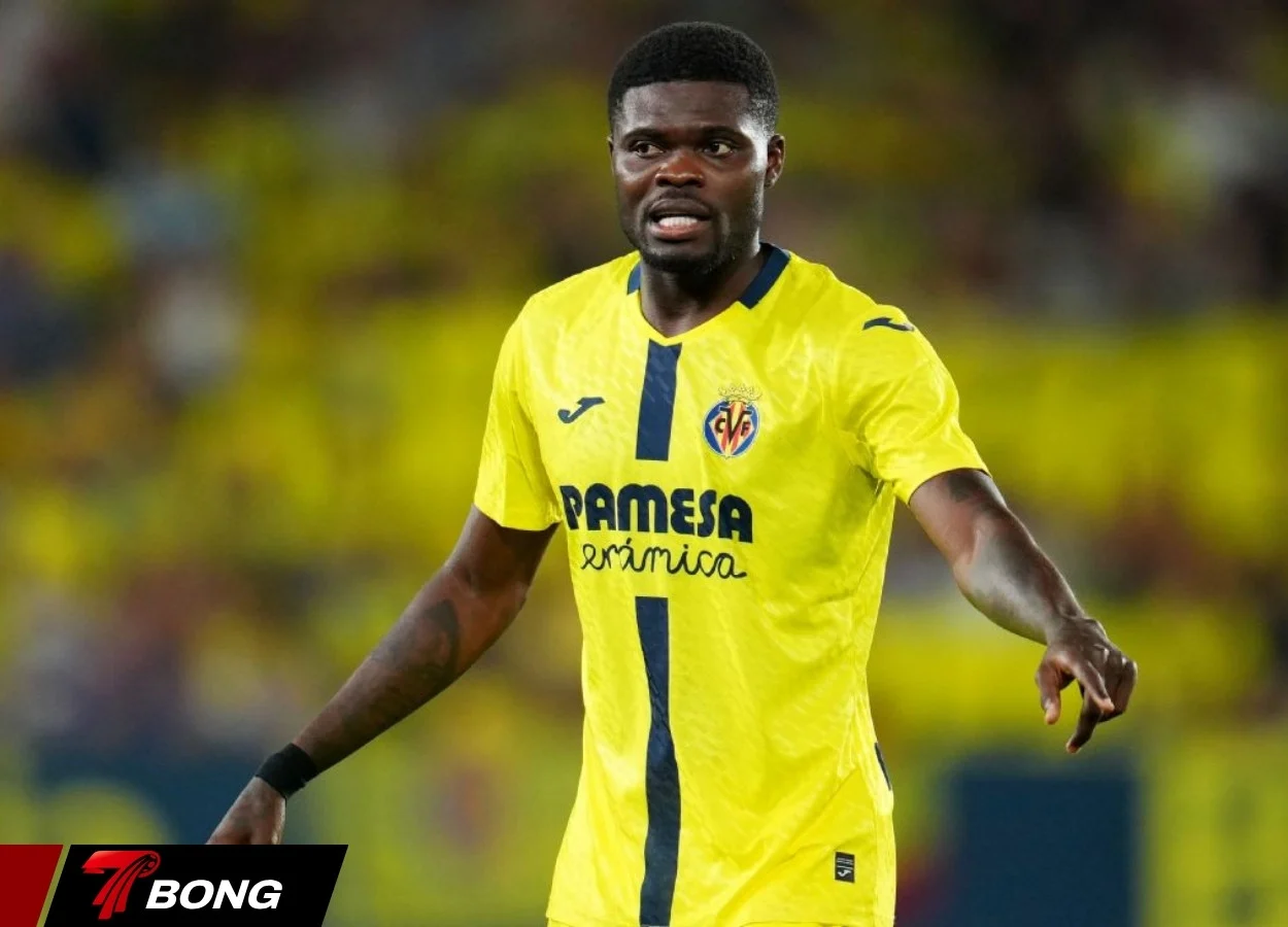 Partey đang khoác áo Villarreal mùa này