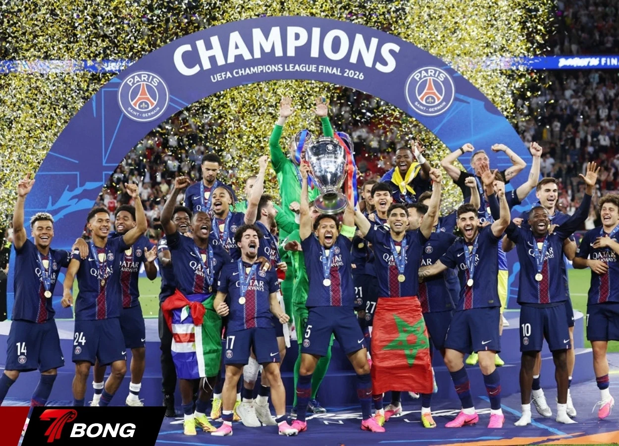 PSG viết lại lịch sử với cú ăn 5 và hàng loạt kỷ lục vô tiền khoáng hậu