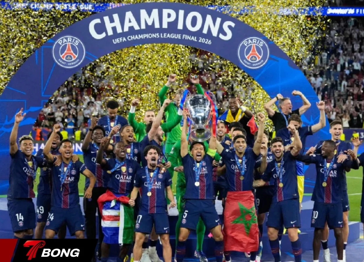 PSG vô địch Champions League sau màn đấu súng nghẹt thở