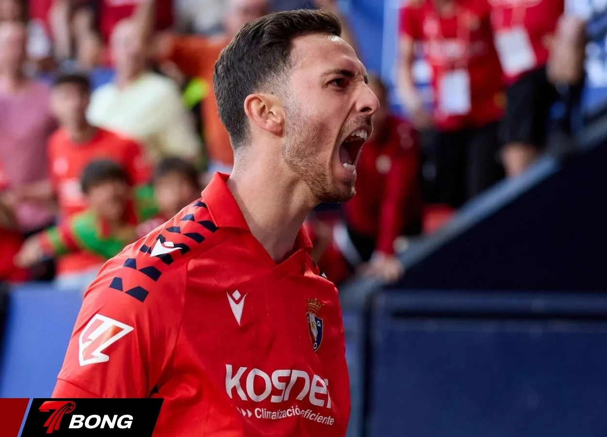 Raul Garcia ghi bàn rút ngắn cho Osasuna