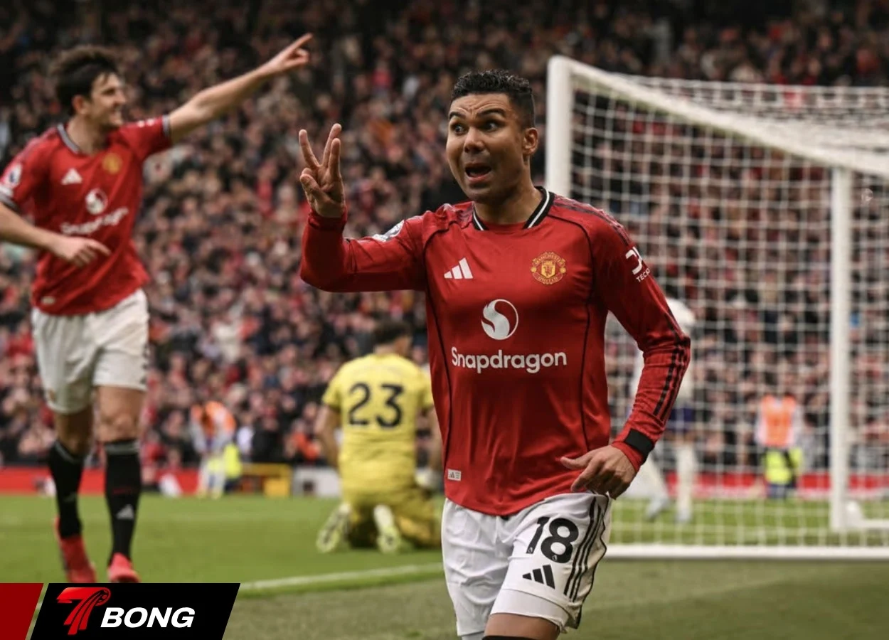 Thành tích ghi bàn xuất sắc của Casemiro
