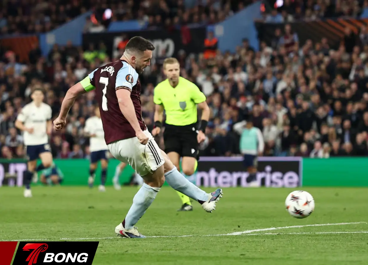 Cú đúp của thủ quân John McGinn xóa tan mọi tham vọng của Nottingham Forest