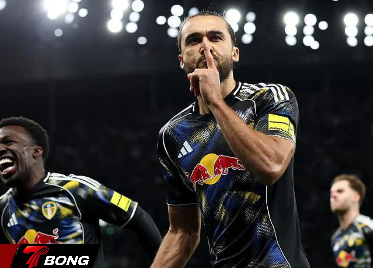 Dominic Calvert-Lewin quân bình tỷ số, giúp Leeds United giữ lại điểm số quý giá