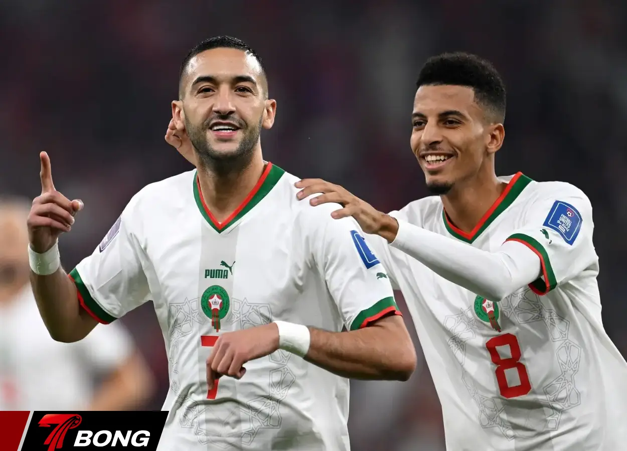 Hakim Ziyech sẽ là đội trưởng ĐT Morocco tham dự World Cup 2026