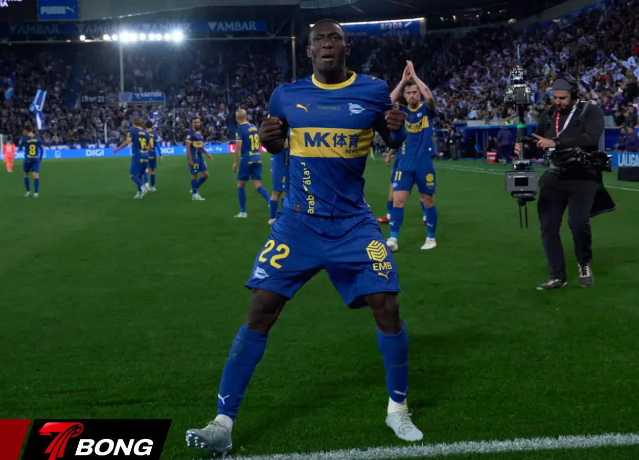 Ibrahim Diabate ghi bàn thắng duy nhất của trận đấu