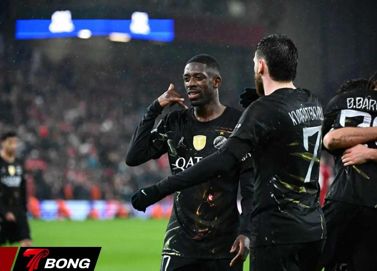 Khvicha Kvaratskhelia va Ousmane-Dembele đều tỏa sáng trong trận đấu này
