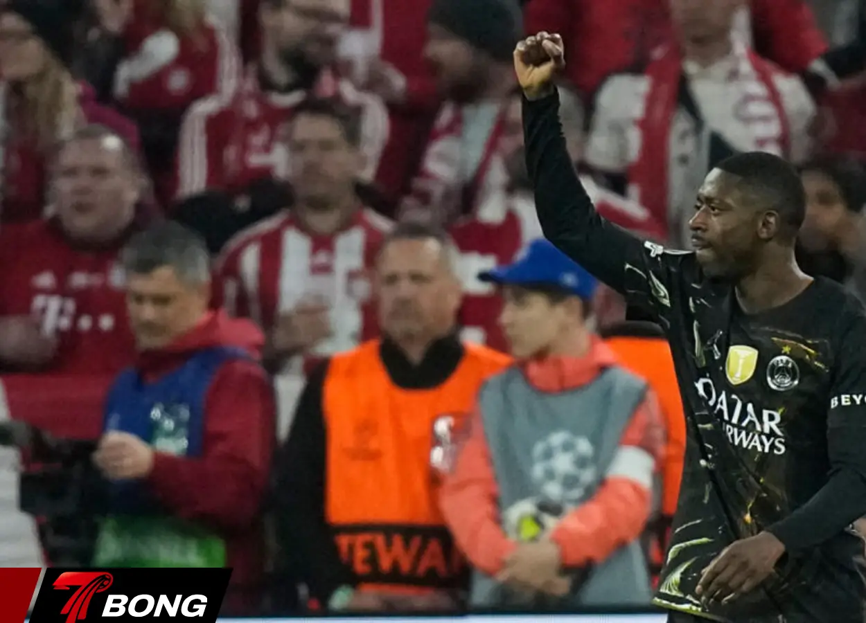 Ousmane-Dembele ghi bàn ngày từ phút thứ 3 cho Paris-Saint-Germain