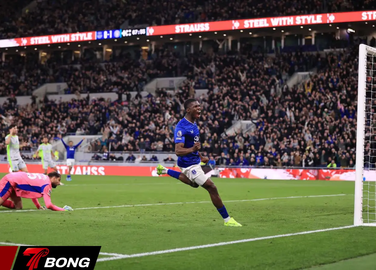 Thierno Barry ghi 2/3 bàn, thể hiện ý chí chiến đấu ngoan cường của Everton