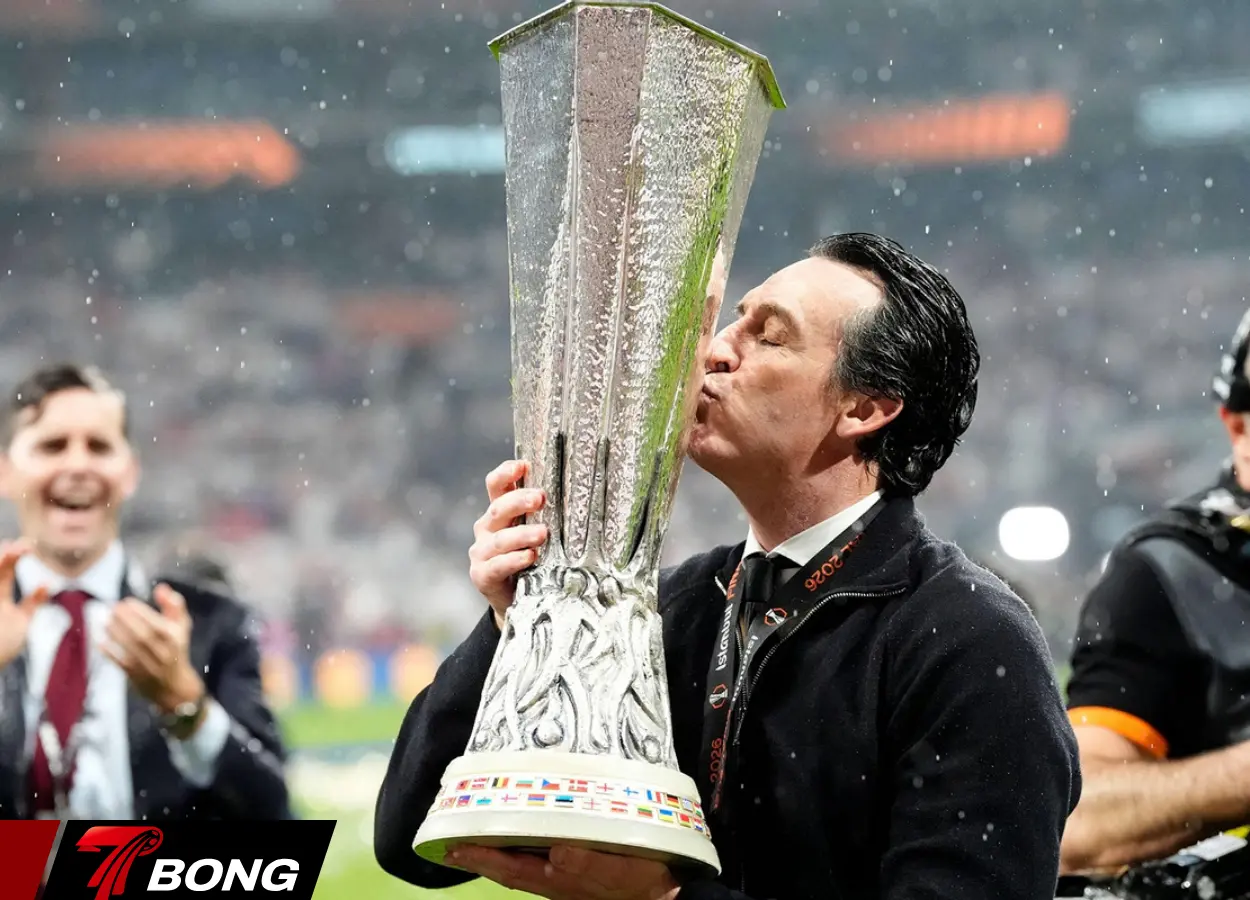 Unai Emery và 5 lần nâng cúp vô địch Europa League