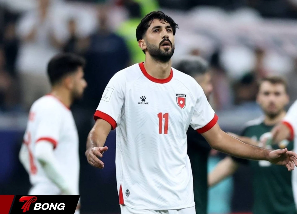Yazan Al-Naimat vắng mặt tại World Cup 2026