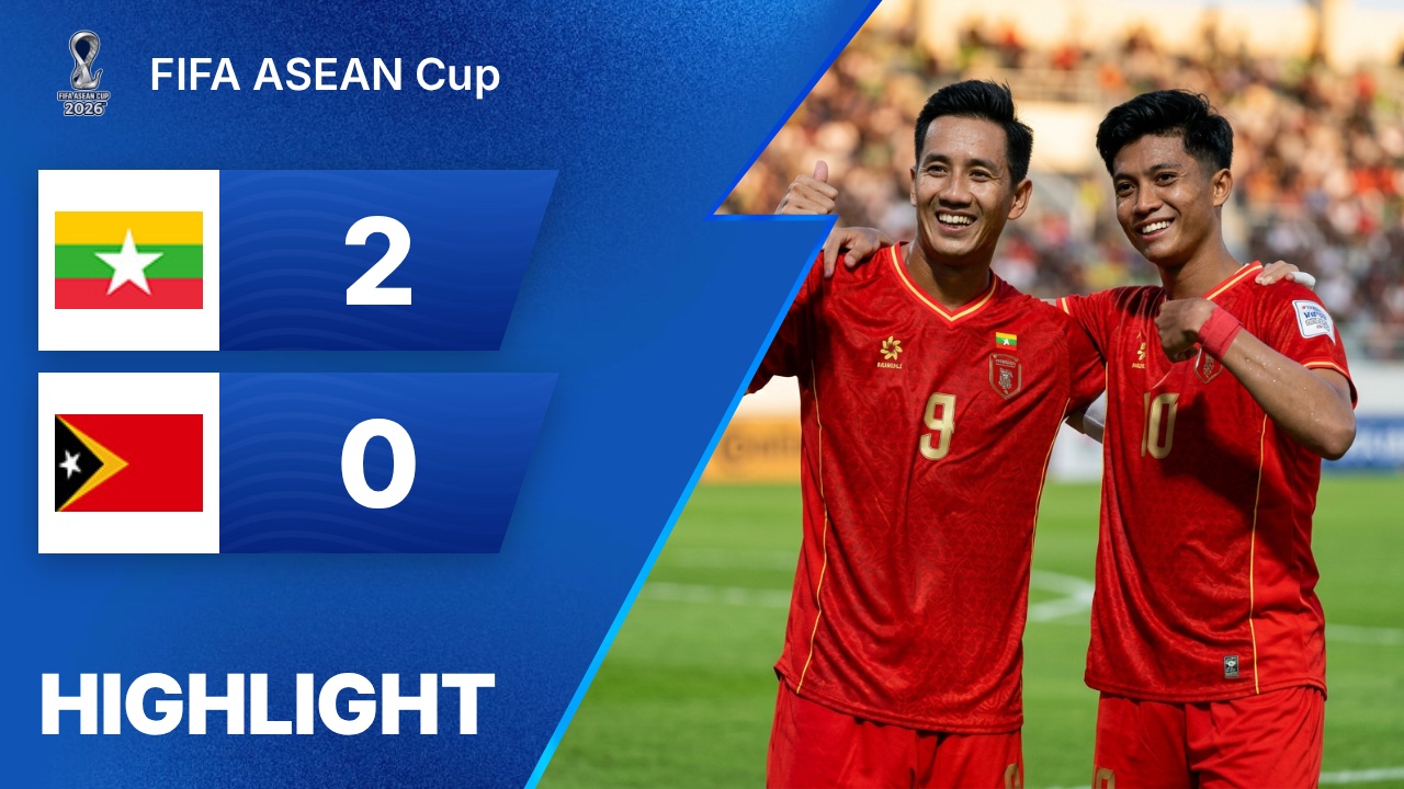 Xem lại | Myanmar 2 - 0 Đông Ti-mo |  2026 | 24/09/2026