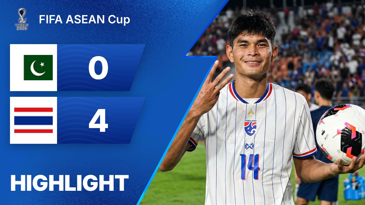 Xem lại | Pakistan 0 - 4 Thái Lan |  2026 | 26/09/2026