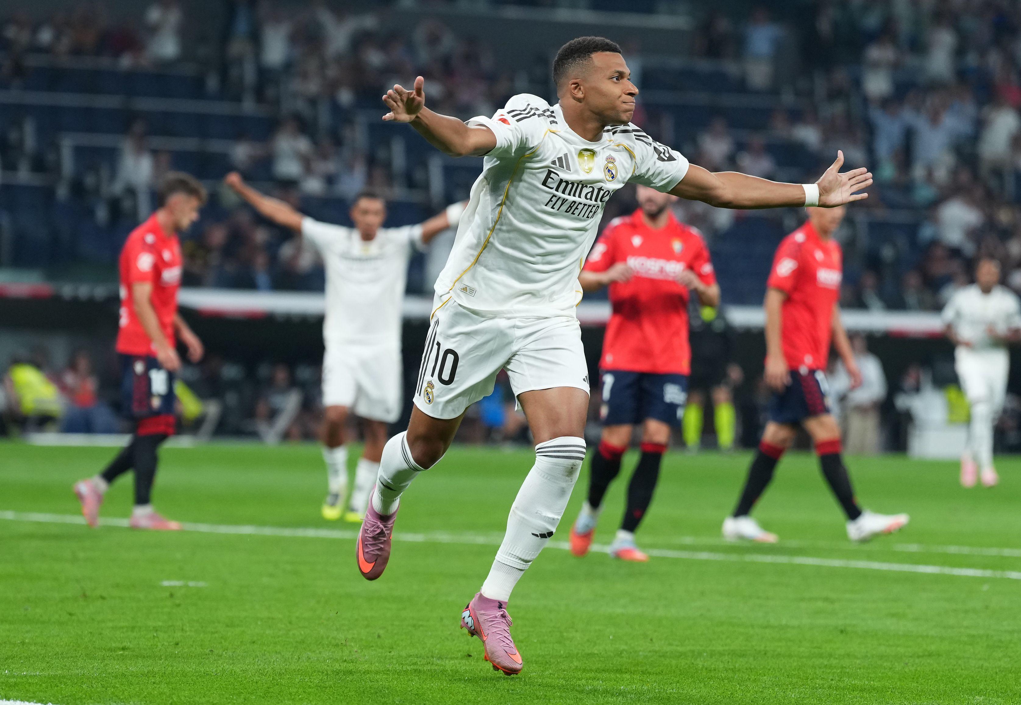 ⏪ Phạt đền của Mbappé giúp Real Madrid giành chiến thắng sát nút trước Osasuna