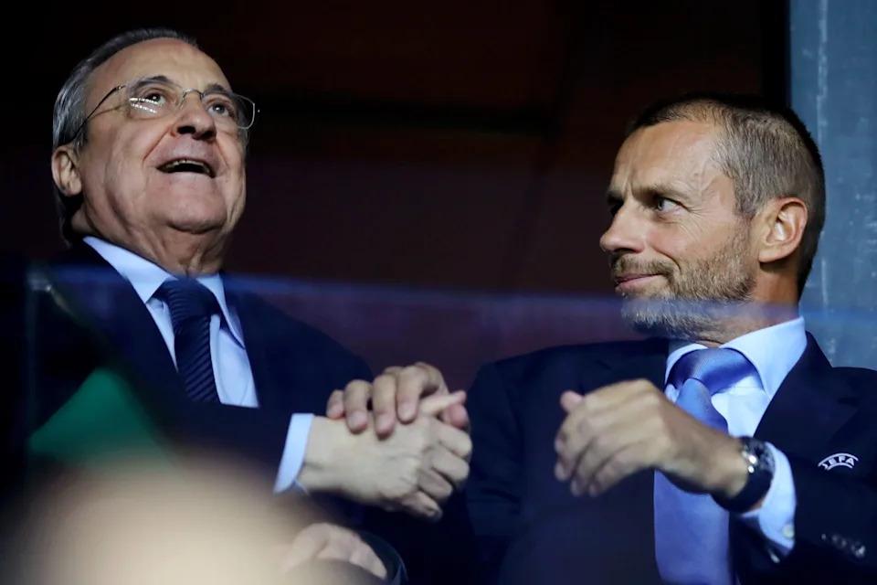 Chủ tịch Florentino Perez của Real Madrid khởi kiện UEFA với số tiền bồi thường hàng triệu euro sau sự cố Siêu Liga