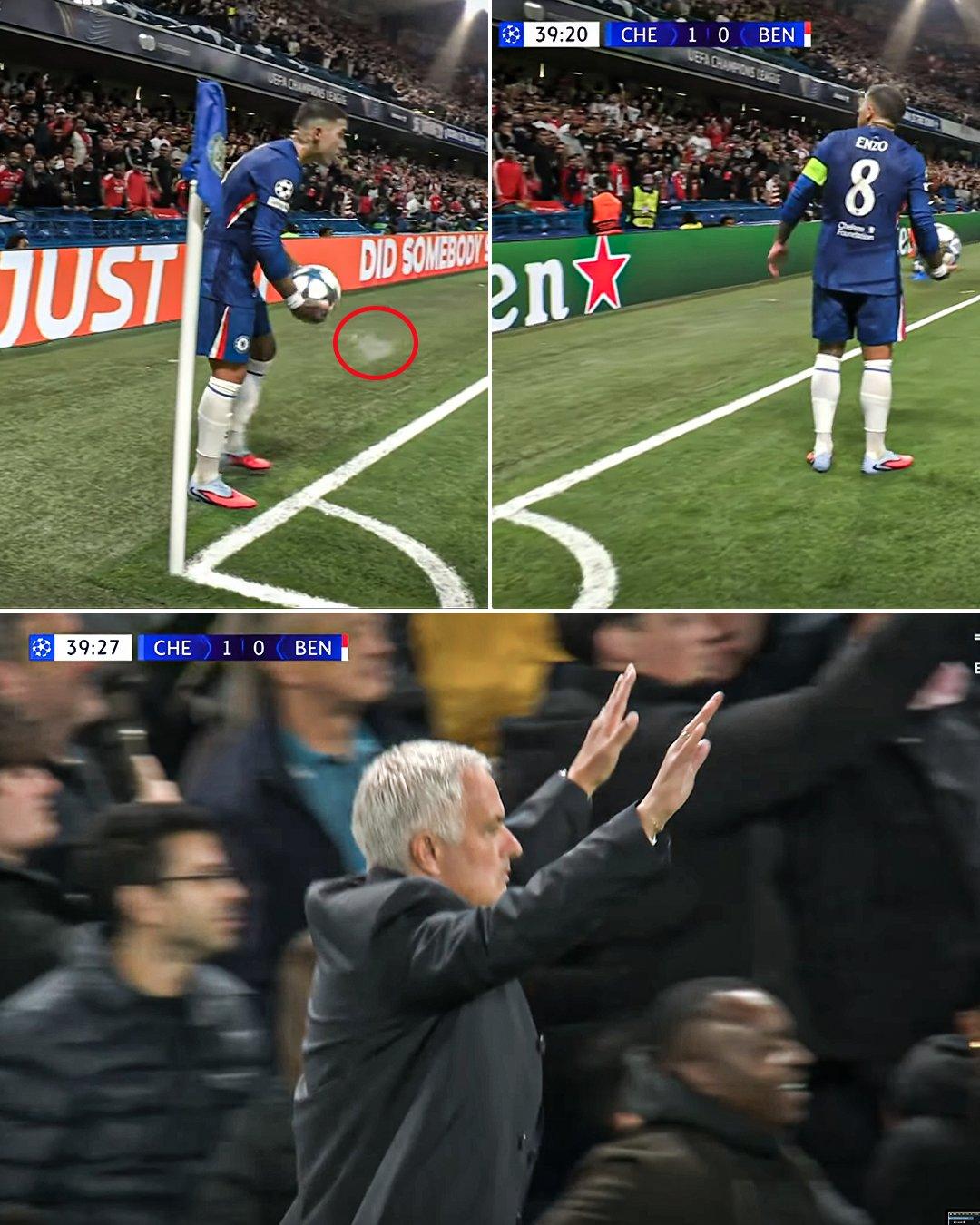 Mourinho ra tay bảo vệ Enzo Fernandez trước cơn giận dữ fan Benfica