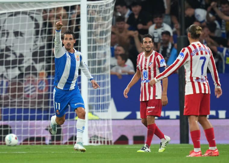 Atletico Madrid bị Espanyol gây bất ngờ trong trận mở màn La Liga