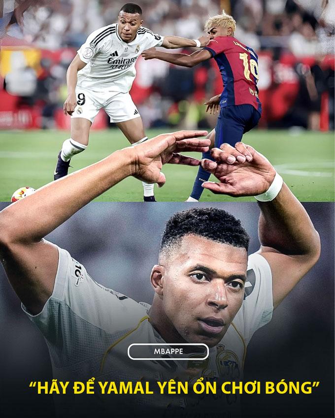 Kylian Mbappe phá vỡ im lặng, tiết lộ thật lòng về Vinicius và Yamal