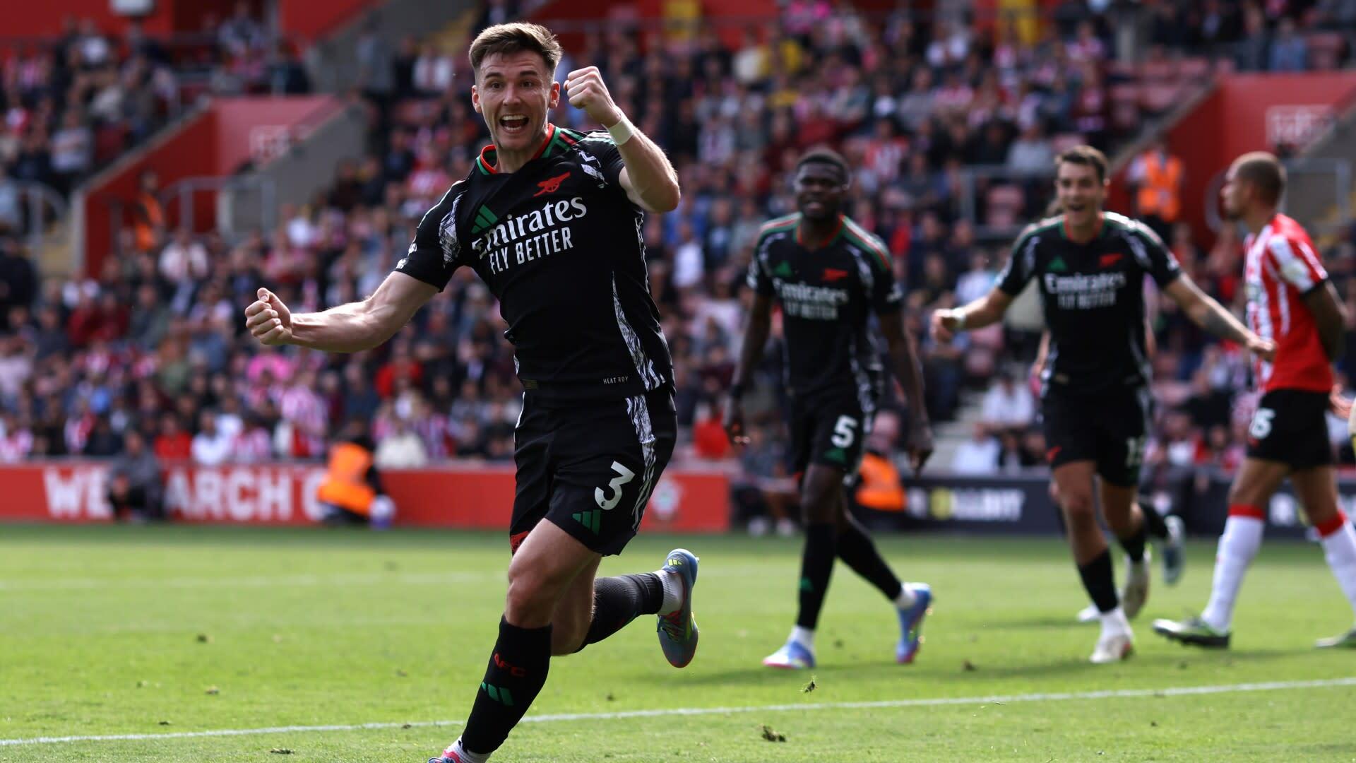 Southampton 1-2 Arsenal: Pháo thủ giành chiến thắng nghẹt thở phút chót