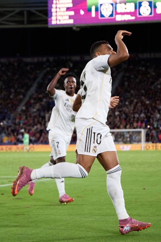 Real Madrid đón sự trở lại của song sát Vinicius – Mbappé