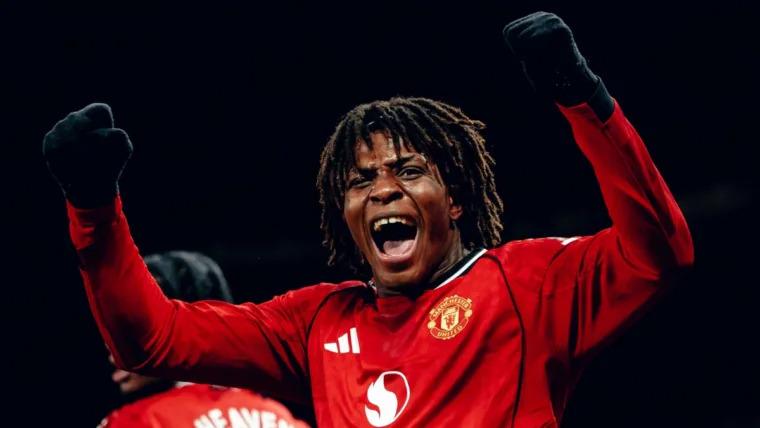 Patrick Dorgu ghi bàn thắng Premier League đầu tiên, giúp Man United đánh bại Newcastle 1-0
