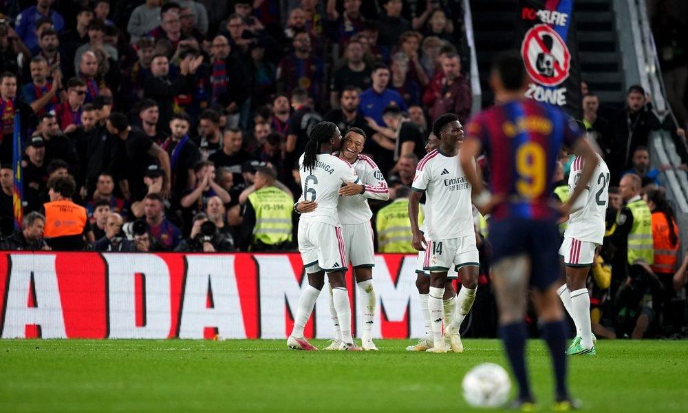 La Liga khiếu nại vụ Camavinga bị tấn công bằng cán cờ tại Camp Nou