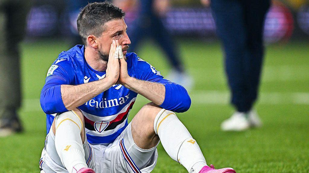 Sampdoria lần đầu xuống hạng Serie C trong lịch sử 78 năm