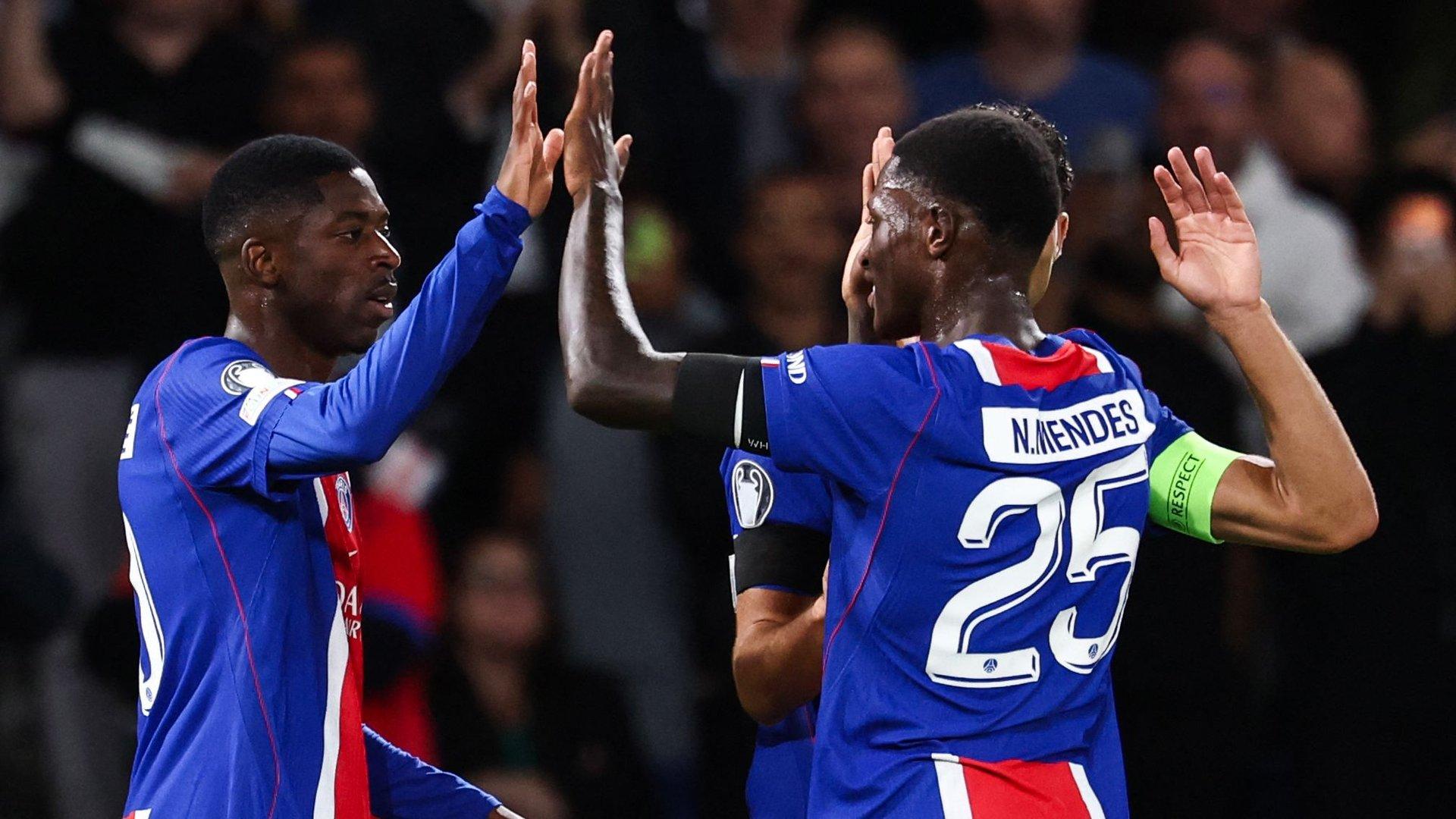 PSG cho Ousmane Dembélé và Nuno Mendes nghỉ phép tránh quá tải