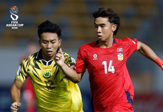 Diễn biến kịch tính: Cú hích penalty phút thứ 4 và màn áp đảo của ĐT Lào