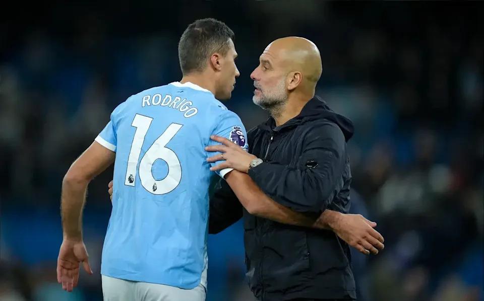 Pep Guardiola cập nhật tình hình thể lực của Manchester City trước trận đấu với Bayer Leverkusen
