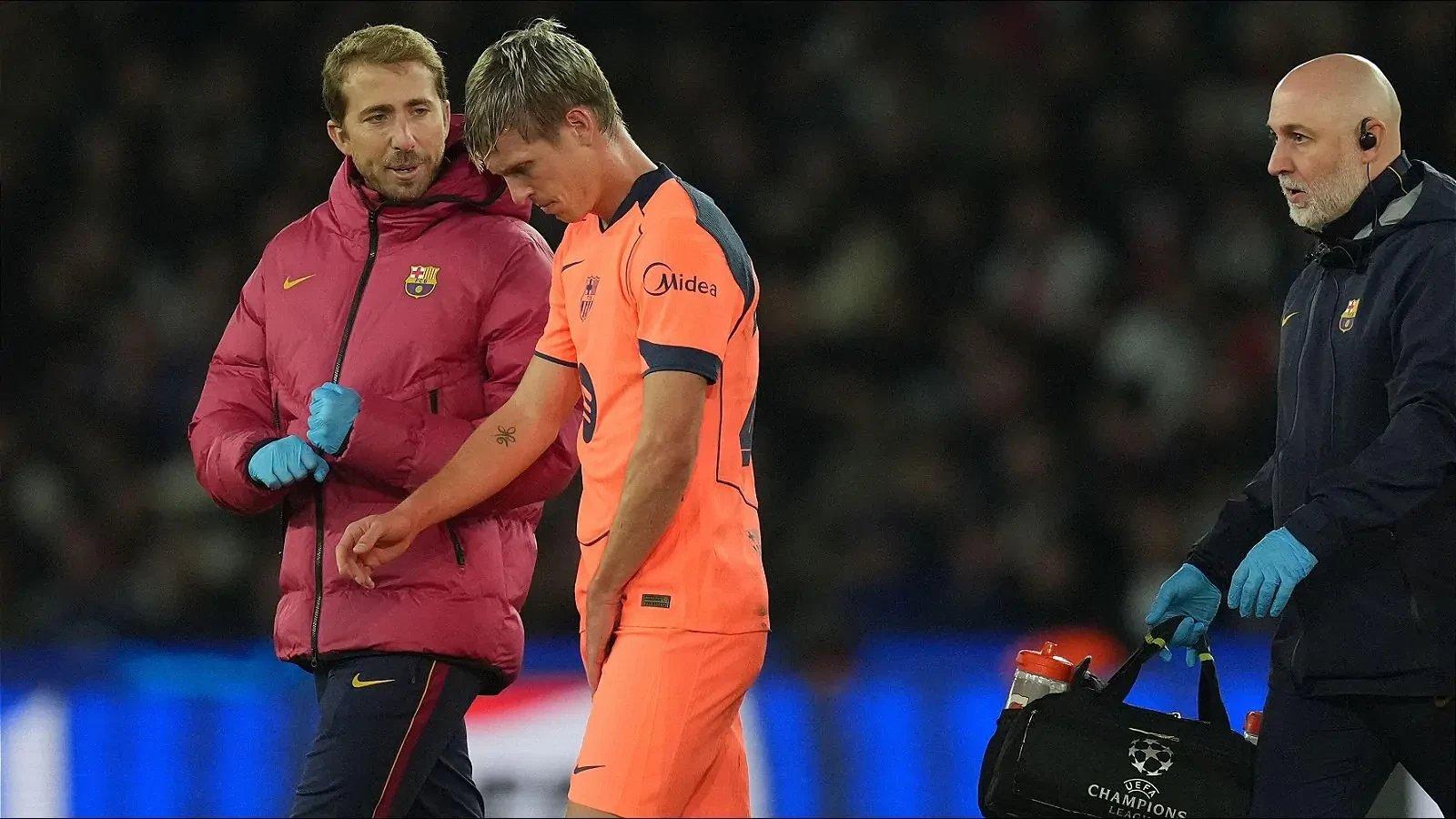 Barcelona tổn thất cực lớn: Dani Olmo chấn thương, lỡ hẹn El Clasico