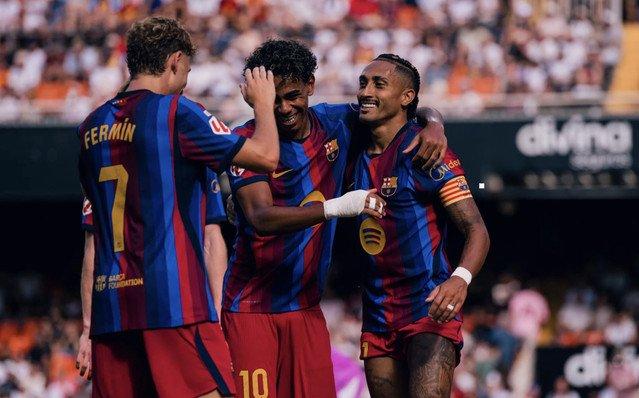 La Liga trở lại: Barcelona thống trị tuyệt đối với chuỗi 7 trận toàn thắng