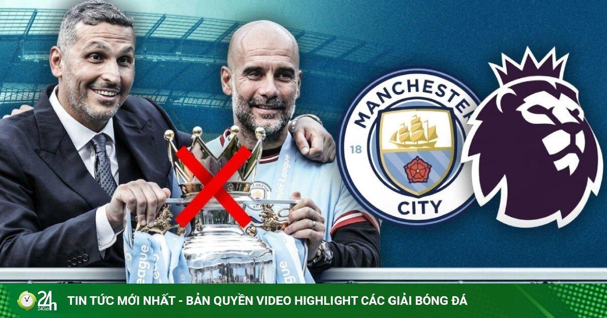 Kịch bản siêu máy tính: Trừ bao nhiêu điểm thì Man City xuống hạng?