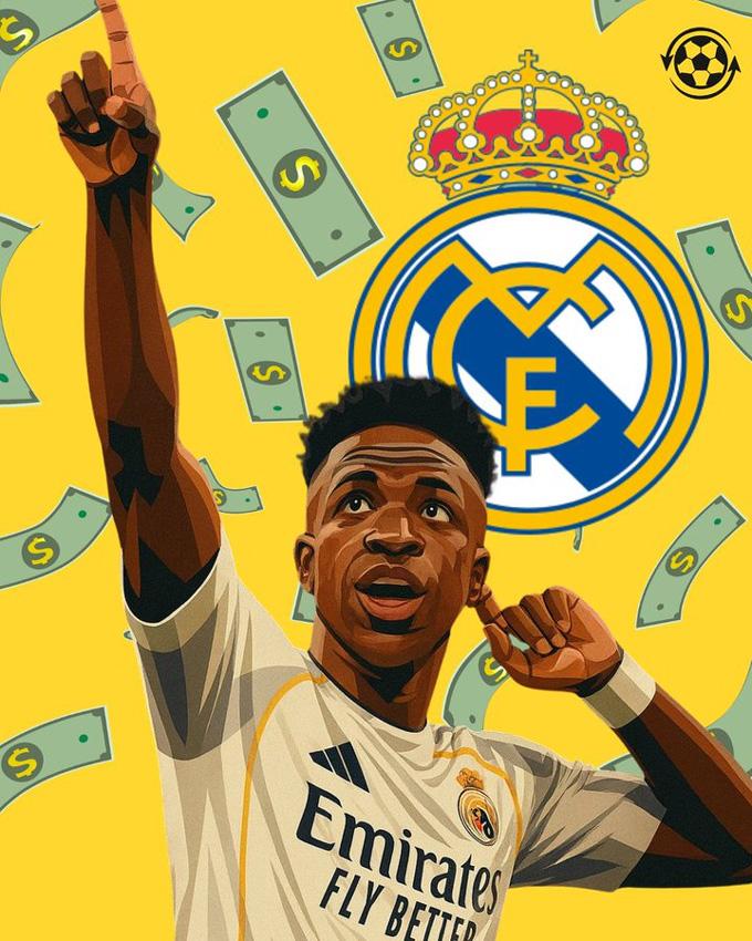 Real Madrid chuẩn bị đề nghị khủng để giữ Vinicius ở lại Bernabéu
