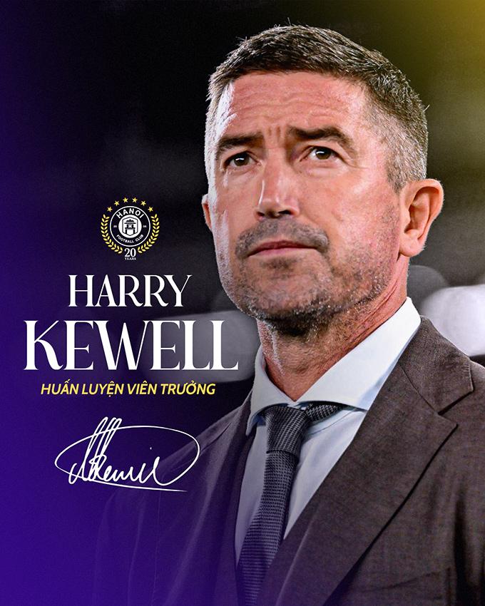 Hà Nội FC chính thức bổ nhiệm Harry Kewell làm HLV trưởng